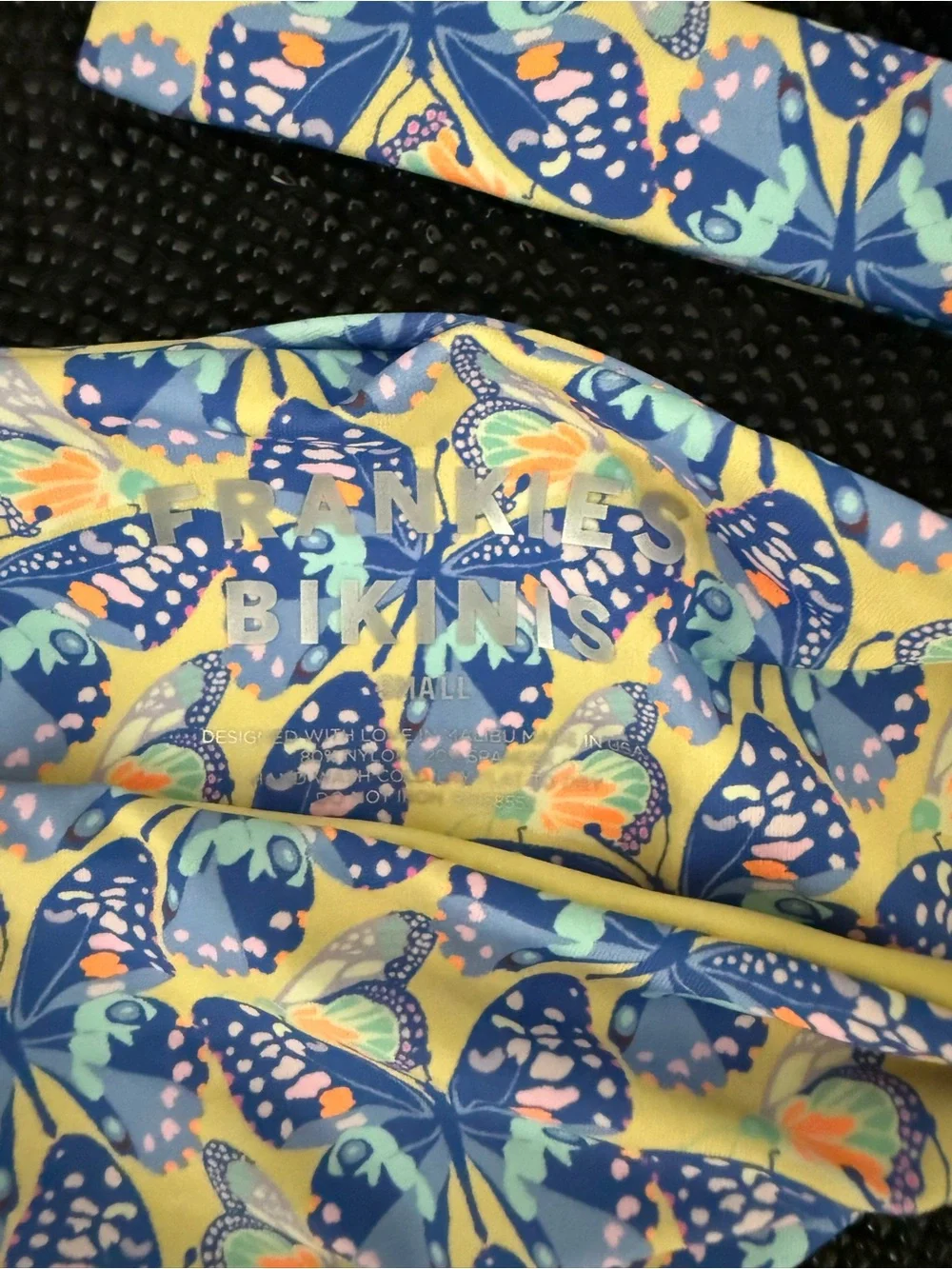 Frankie's Bikinis Monarch Butterfly Print Bottoms